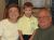 Ben, Grandma,Papa on 1st Day of School